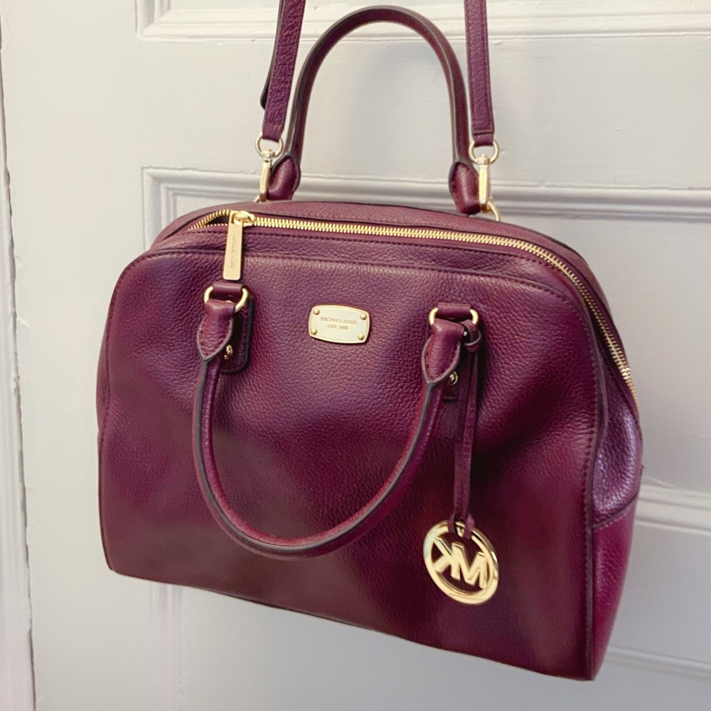 NWOT Michael Kors Leather Mercer Tote Bag